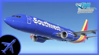 First Flight of 2024🔷PMDG 737-800🔷MSFS🔷#vatsim #jet #aviation #b738 #southwest