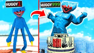 HUGGY WUGGY UPGRADEN Naar De STERKSTE HUGGY WUGGY In GTA 5! (Mods)