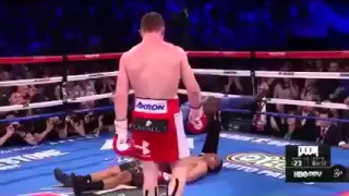 Canelo Alvarez v Amir Khan Knockout