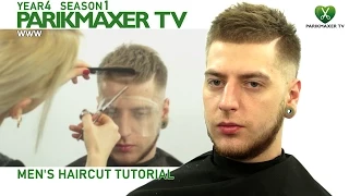 Мужская стрижка. Современный стиль. ✮ Men's Haircut Tutorial парикмахер тв parikmaxer.tv