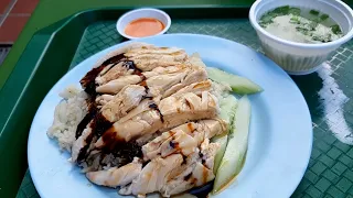 Maxwell Food Centre. Ah Tai Hainanese Chicken Rice. The other Popular and Famous Hainan Chicken Rice