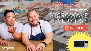 Can David Chang Cook Every Fish at the Grocery Store...in a Microwave?! 🐟⏰