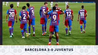 Barcelona 3-0 Juventus, Joan Gamper Trophy 2021 - MATCH REVIEW