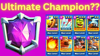 CAN WE REACH ULTIMATE CHAMPION?? - Clash Royale Ladder Push!