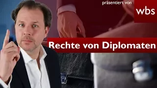 Dürfen sich Diplomaten alles erlauben? 10 Fakten! | Rechtsanwalt Christian Solmecke