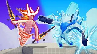 TOURNAMENT - ICE vs FIRE | TABS - Totally Accurate Battle Simulator