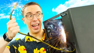 3 Hours to Build a Gaming PC Setup!