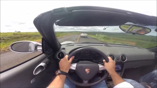 Onboard Porsche Boxster Manual (987) vs Boxster (981) vs F430 Spider