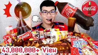 Cola Kyoho Giant Coke Bottle Ep2 #Mukbang Edible Giant Coke Bottle Cola Kyoho: Kanti