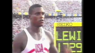 3994 Olympic Track & Field 1992 Long Jump Men Carl Lewis