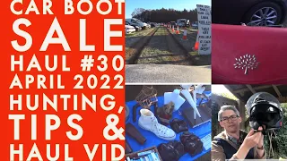 First Car Boot sale of 2022. Go Pro Footage, with Tips and Haul video. Refine Your Sourcing