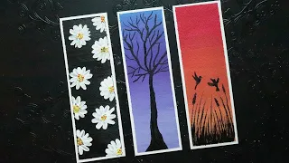 Easy DIY Bookmarks With Paper | DIY Book Marks Using Acrylic Paint