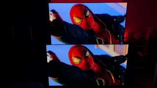 LG BX 2020 vs LG CX 2020 -  Spiderman Miles Morales (PS5 / 4K /  60FPS / HDR)