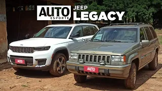 Jeep Grand Cherokee V8 de 1995 em detalhes num evento off-road