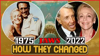 JAWS Cast THEN AND NOW 1975 vs 2022 INCREDIBLE How They Changed