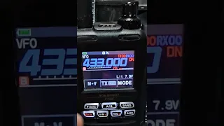 YAESU FT5D , TYPE FREQUENCY