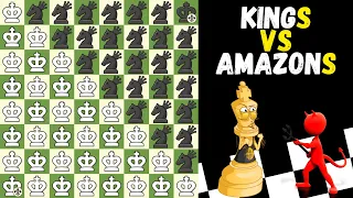 Kings VS Amazons | Fairy Chess