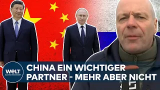 XI JINPING BESUCHT PUTIN: Rückendeckung - Extrem wichtiges Signal für den Kreml | WELT Analyse