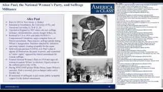 The Struggle for Woman Suffrage