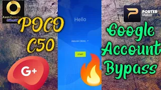 poco c50 frp bypass | poco c50 google account bypass | without pc