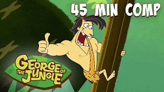 George of the Jungle | George... Can Sing? | Compilation | Cartoons For Kids