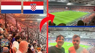 CROATIAN CARNAGE IN ROTTERDAM- Netherlands 2-4 Croatia (Nations League Semi Final) Matchday Vlog