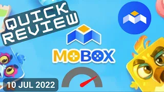 MOBOX quick review - How to make money with crypto NFT play to earn games – game guide 10/07/2022