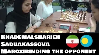 Khademalsharieh - Sadaukassova  | Maroczy bind with g2 bishop