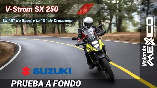 Suzuki V-Strom 250 SX ¡Definitivamente NO es una Gixxer 250?!