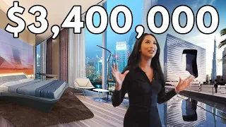 Touring a $3,400,000 Luxury Apartment with Breathtaking Burj Khalifa Views | Luxe List