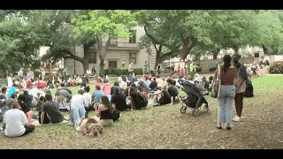 Demonstrations continue at University of Texas at Austin