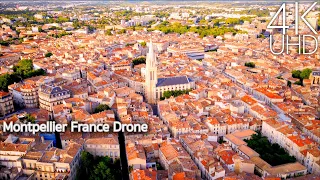 Montpellier France in 4K UHD by Drone