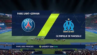 Paris Saint Germain vs Marseille (17/04/2022) Ligue 1 FIFA 22