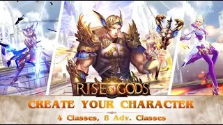 Rise of Gods - Gameplay [Open World MMORPG] Android/IOS