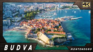 Budva ● Montenegro 🇲🇪 【4K】 Aerial Cinematic Drone [2023]