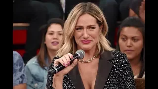 Giovanna Ewbank chora ao lembrar pergunta da filha - Altas Horas 11/05/2018