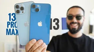 iPhone 13 and iPhone 13 Pro Max UNBOXING and REVIEW
