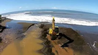 Widening the river mouth