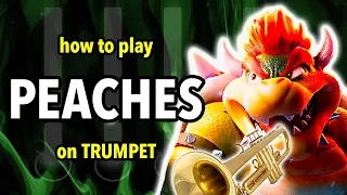 How to play Peaches on Trumpet | Brassified