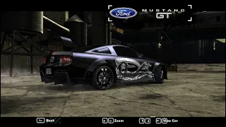 NFSMW 2005: Customization: Ford Mustang GT 'Street Reaper' Theme