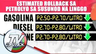 Big-time oil price rollback asahan sa Disyembre 7 | TV Patrol