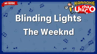 Blinding Lights – The Weeknd (Karaoke no guide)