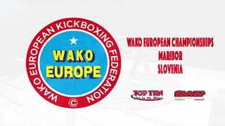 Erika Rinne v Victoria Linz WAKO European Championships 2018