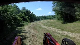 live baling hay with the Class Variant 480 RC 5-18-19