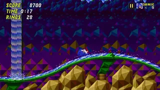 Sonic 2 Mystic Cave Zone (Hidden Palace)