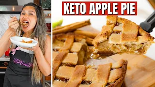 Keto Mock Apple Pie Recipe! How to Make Keto Apple Pie 2 CARBS/ 100 CAL