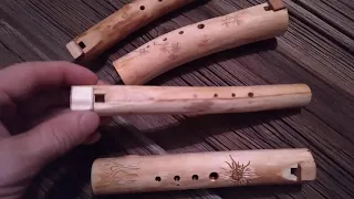 Wooden Ocarina (wooden flute) willow A#. Деревянная окарина (деревянная флейта) ивовая A#