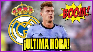 ¡KROOS LO DEJA CLARO! ¡SUELTA LA BOMBA CON EL MADRID! | NOTICIAS DEL RELAL MADRID HOY