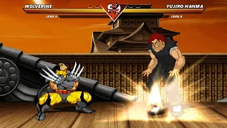 Wolverine vs Yujiro Hanma  -High Level Awesome  Fight!