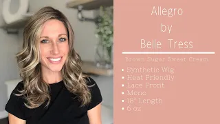 Allegro by Belle Tress in Brown Sugar Sweet Cream - Wigs By Patti's Pearls Wig Review